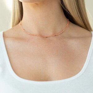 Elegant Rose Gold Necklace